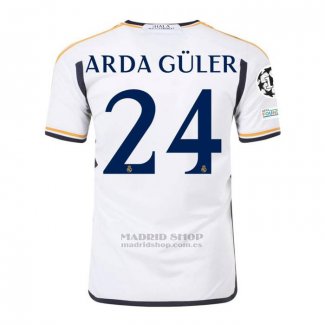 Camiseta Real Madrid Jugador Arda Guler 1ª 2023-2024