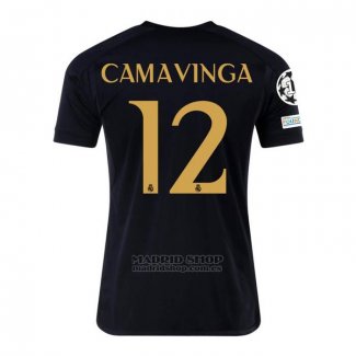 Camiseta Real Madrid Jugador Camavinga 3ª 2023-2024