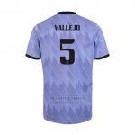 Camiseta Real Madrid Jugador Vallejo 2ª 2022-2023