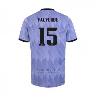 Camiseta Real Madrid Jugador Valverde 2ª 2022-2023