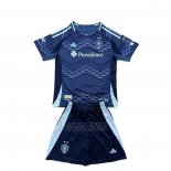 Camiseta Seattle Sounders Segunda Nino 2025