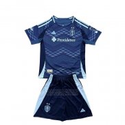 Camiseta Seattle Sounders Segunda Nino 2025