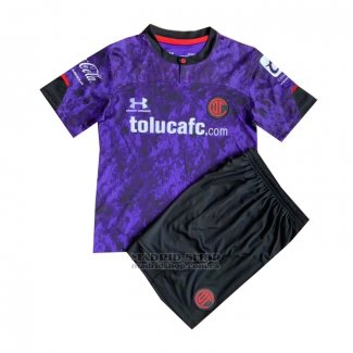 Camiseta Toluca 3ª Nino 2021