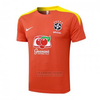 Camiseta de Entrenamiento Brasil 2025-2026 Naranja