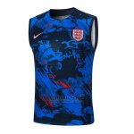 Camiseta de Entrenamiento Inglaterra Sin Mangas 2024-2025 Azul