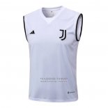 Camiseta de Entrenamiento Juventus Sin Mangas 2023-2024 Blanco