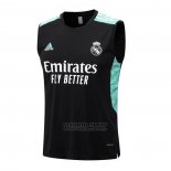 Camiseta de Entrenamiento Real Madrid Sin Mangas 2022-2023 Negro