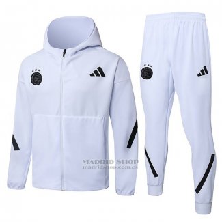 Chandal con Capucha del Ajax 2025-2026 Blanco