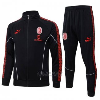 Chandal de Chaqueta del AC Milan 2025-2026 Negro