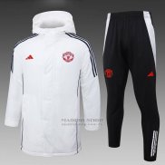Chandal de Invierno del Manchester United 2024-2025 Blanco