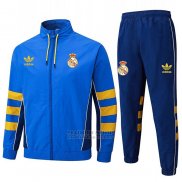 Chandal de Rompevientos del Real Madrid 2025-2026 Azul