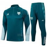 Chandal de Sudadera del Cruzeiro Nino 2024-2025 Verde