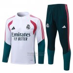 Chandal de Sudadera del Real Madrid 2026-2027 Blanco