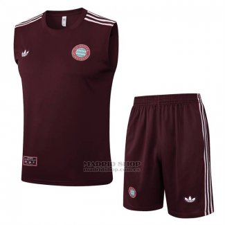 Chandal del Bayern Munich Sin Mangas 2025-2026 Rojo
