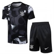 Chandal del Corinthians Manga Corta 2025-2026 Negro - Pantalon Corto