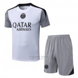 Chandal del Paris Saint-Germain Manga Corta 2026-2027 Blanco - Pantalon Corto