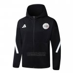 Chaqueta con Capucha del Ajax 2025-2026 Negro