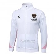 Chaqueta del Paris Saint-Germain Jordan 2024-2025 Blanco