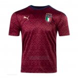 Tailandia Camiseta Italia Portero 2021 Rojo