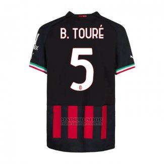 Camiseta AC Milan Jugador B.Toure 1ª 2022-2023