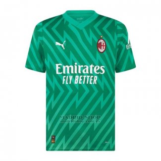 Camiseta AC Milan Portero 2023-2024 Verde