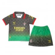 Camiseta AC Milan Portero 4ª Nino 2024-2025