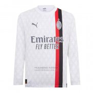 Camiseta AC Milan 2ª Manga Larga 2023-2024