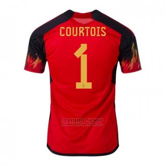 Camiseta Belgica Jugador Courtois 1ª 2022