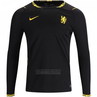 Camiseta Chelsea 2ª Manga Larga 2026-2027