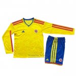 Camiseta Colombia 1ª Manga Larga Nino 2026
