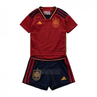 Camiseta Espana 1ª Nino 2022