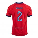 Camiseta Inglaterra Jugador Walker 2ª 2022