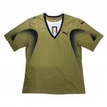 Camiseta Italia Portero Retro 2005-2006 Verde