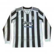 Camiseta Juventus 1ª Manga Larga 2021-2022
