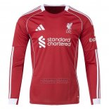 Camiseta Liverpool 1ª Manga Larga 2025-2026