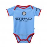 Camiseta Manchester City 1ª Bebe 2022-2023