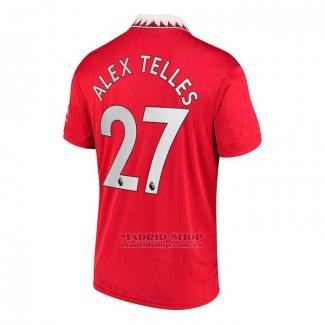 Camiseta Manchester United Jugador Alex Telles 1ª 2022-2023