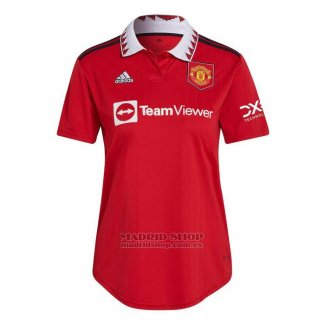 Camiseta Manchester United 1ª Mujer 2022-2023