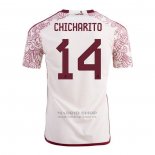 Camiseta Mexico Jugador Chicharito 2ª 2022