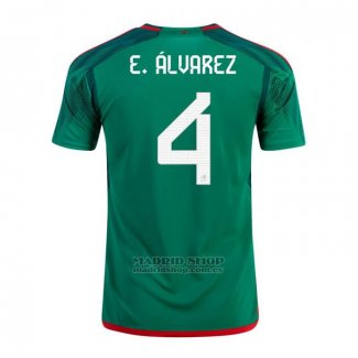 Camiseta Mexico Jugador E.Alvarez 1ª 2022