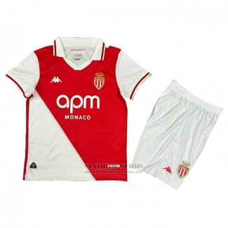 Camiseta Monaco 1ª Nino 2024-2025