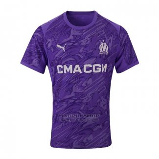 Camiseta Olympique Marsella Portero 2025-2026 Purpura
