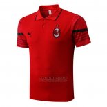 Camiseta Polo del AC Milan 2022-2023 Rojo