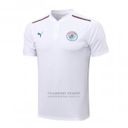 Camiseta Polo del Manchester City 2021-2022 Blanco