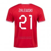 Camiseta Polonia Jugador Zalewski 2ª 2022