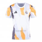 Camiseta Pre Partido del Real Madrid 2024 Blanco