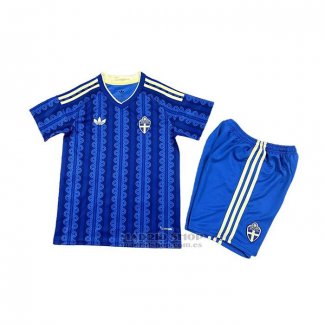 Camiseta Suecia 2ª Nino 2026