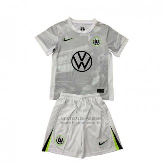 Camiseta Wolfsburg 2ª Nino 2025-2026