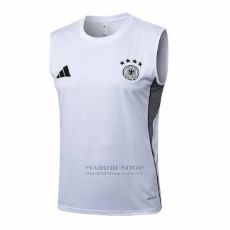 Camiseta de Entrenamiento Alemania Sin Mangas 2025-2026 Blanco
