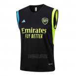 Camiseta de Entrenamiento Arsenal Sin Mangas 2023-2024 Negro